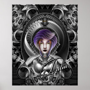 Beauty Of Trilia MTron GS Portrait SCP Poster