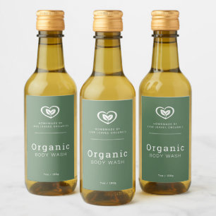 Beauty organic beauty organic leaves logo label