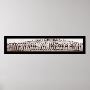 Beauty Pageant Texas Photo 1927 Poster