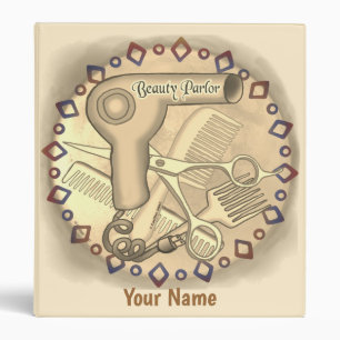 Beauty Parlour custom Binder