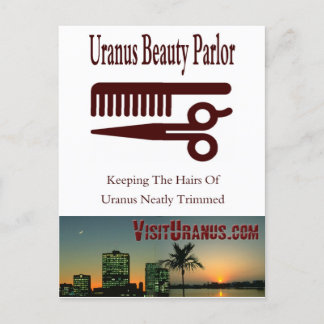Beauty Parlour Postcard