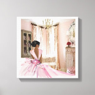 Beauty Queen Canvas Print