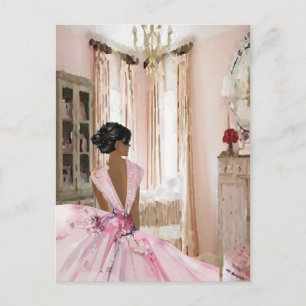 Beauty Queen Postcard