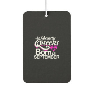 Beauty Queens Born in September Air Freshener