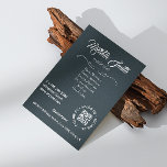 Beauty Salon Black White Grey Grey Script Font Flyer<br><div class="desc">Introducing our customizable service flyer – an ideal promotional tool for professional makeup, hair, and beauty salons, makeup artists, estheticians, and nail salons. Tailor this flyer to showcase your unique list of services and include a QR code for a seamless link to your social media, designed to boost your Instagram...</div>