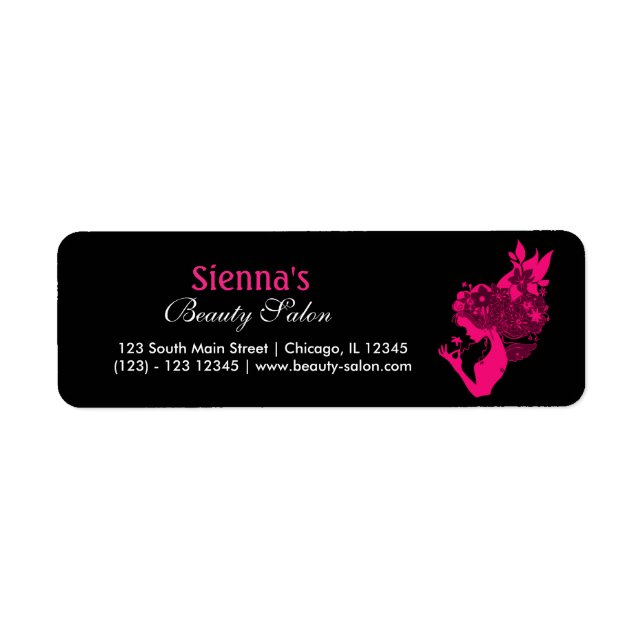 Beauty Salon (Deep Pink) (Front)