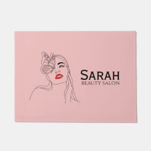Beauty salon doormat