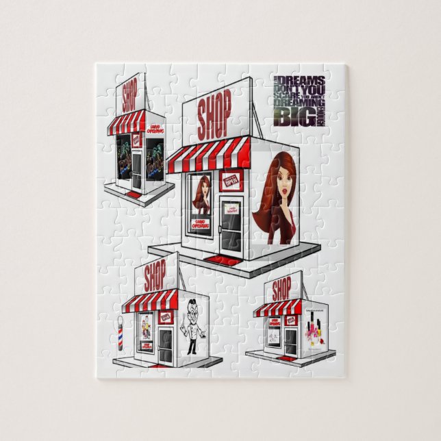 Beauty Salon Jigsaw Puzzle (Vertical)