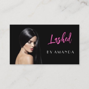 Beauty Salon Lashed Business Card