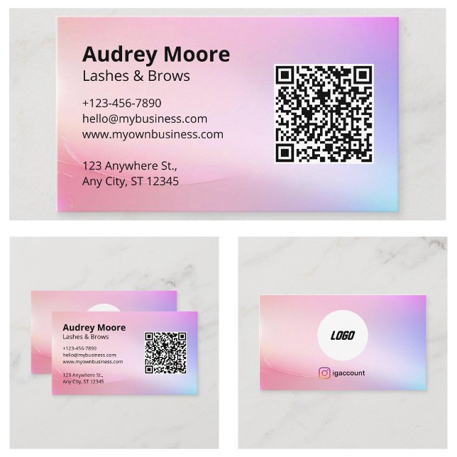 Beauty Salon Lashes Brows Lash Tech Business Card (Beauty Salon Lashes Brows Lash Tech Business Card
)
