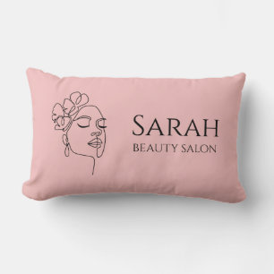 Beauty salon  lumbar pillow