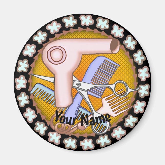 Beauty Salon Magic magnet (Front)