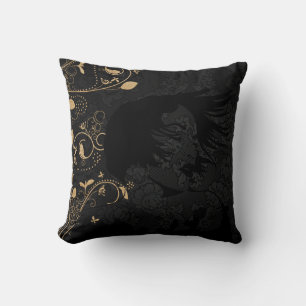 Beauty salon throw pillow