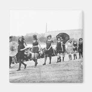 Beauty Show Glamour Girls Vintage 1922 Magnet