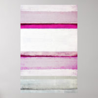 'Beauty Sleep' Pink and Gray Abstract Art