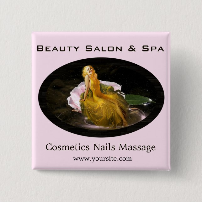 Beauty Spa 1 - Button (Front)