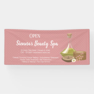 Beauty spa salon banner