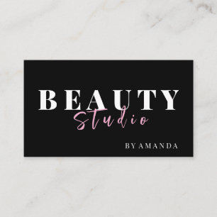 Beauty Studio Lashed Business Card