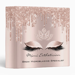 Beauty Studio Makeup Artist Event Planner Lotus Binder