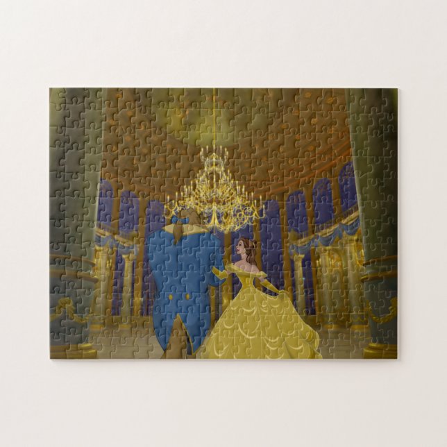Beauty & The Beast | Beautiful Ballroom Jigsaw Puzzle (Horizontal)