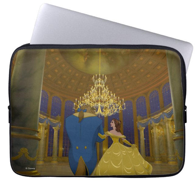 Beauty & The Beast | Beautiful Ballroom Laptop Sleeve (Front)