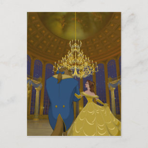 Beauty & The Beast Beautiful Ballroom Postcard