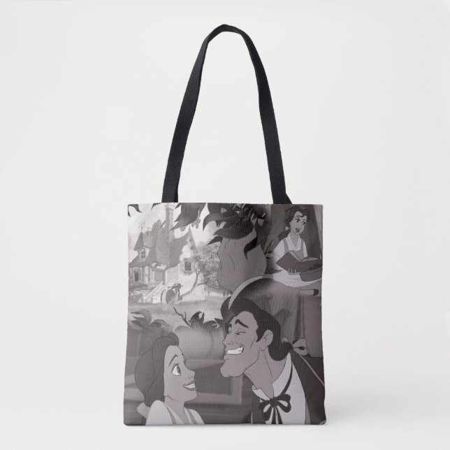 Beauty & The Beast | Belle & Gaston Tote Bag (Front)