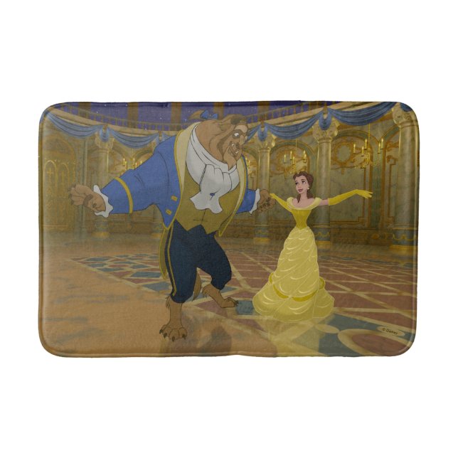 Beauty & The Beast | Dancing in the Ballroom Bath Mat (Front)