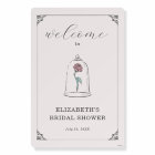 Beauty & the Beast Enchanted Bridal Shower Welcome