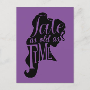 Beauty & The Beast   Tale As Old As Time Postcard