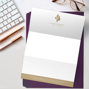 Beauty Wellness Your Logo Here Letterhead