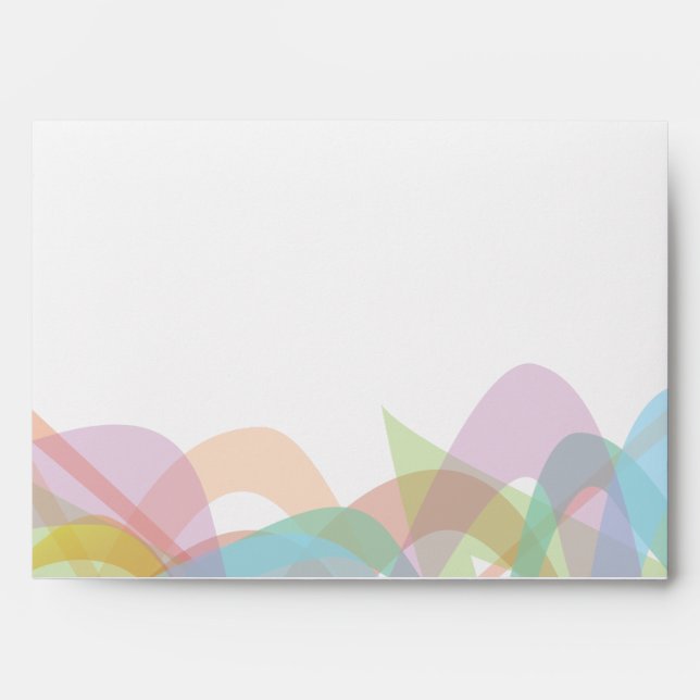 Beauty Within Face Bat Mitzvah Invitation Envelope (Front)