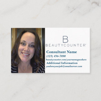Beautycounter Business Card with Fact