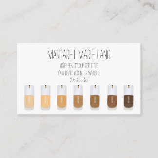 Beautycounter Hand-drawn Skin Twin Business Card