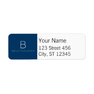 Beautycounter Return Address Labels