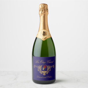Beauty's Red Rose Sparkling Wine Label