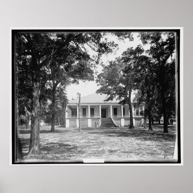 Beauvoir, home of Jefferson Davis near Biloxi, Mis Poster (Front)