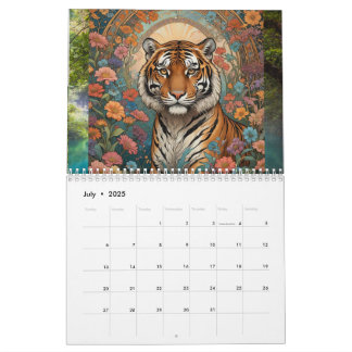 Beaux animaux du calendrier mondial 2025