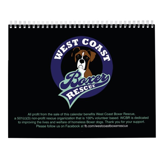 Beaux Boxers Calendrier 2021 (Dos)