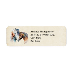 Beaux Chevaux Style Boho Occidental