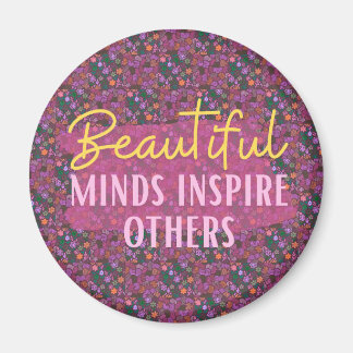 Beaux Esprits Inspirent les Autres Magnet