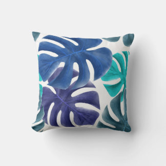 Beaux Feuilles tropicaux - Oreiller