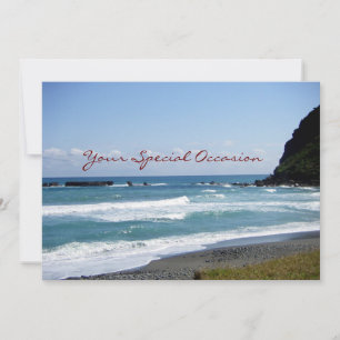 Beaux Invitations de jour / plage