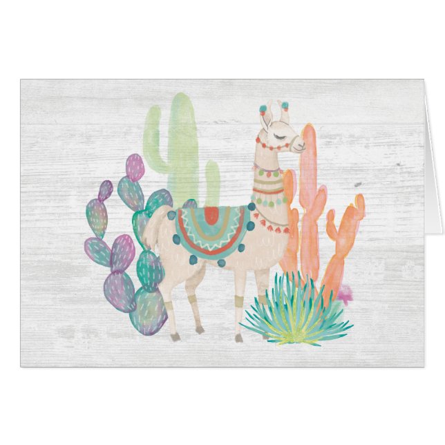 Beaux lamas II (Devant horizontal)