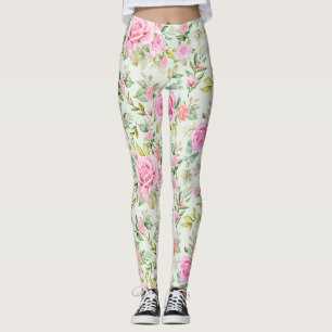 Beaux Leggings Floraux