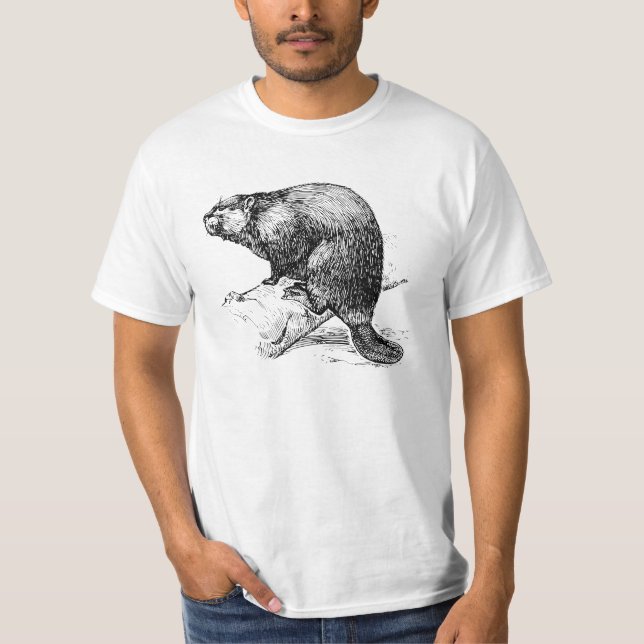 Beaver #1 T-Shirt (Front)