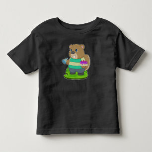 Beaver Birthday Cake Toddler T-shirt
