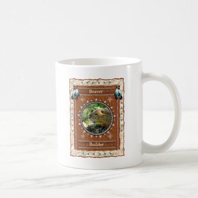 Beaver -Builder- Classic Coffee Mug (Right)