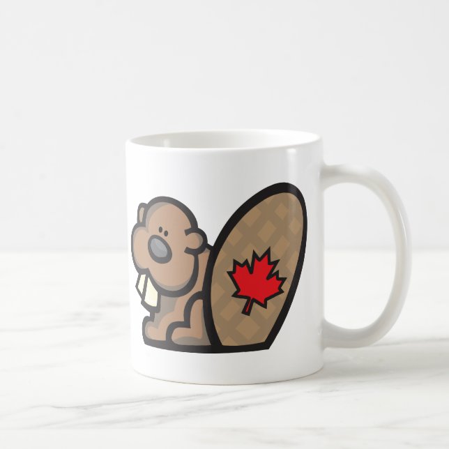 Beaver Canada Coffee Mug (Right)
