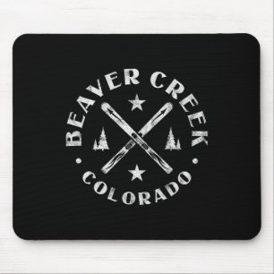 Beaver Creek Colorado Ski Mountain Skiing Skier Mouse Pad